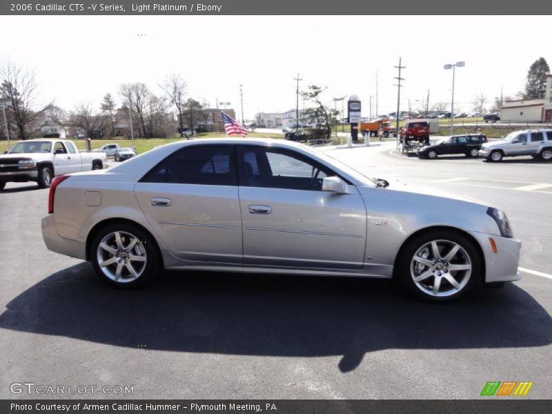 Light Platinum / Ebony 2006 Cadillac CTS -V Series