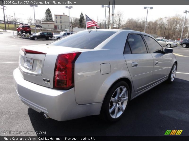 Light Platinum / Ebony 2006 Cadillac CTS -V Series