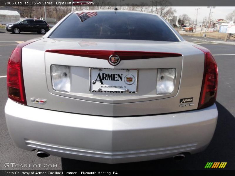 Light Platinum / Ebony 2006 Cadillac CTS -V Series