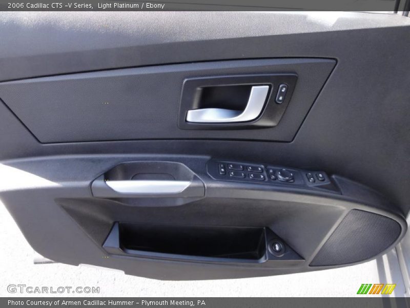 Light Platinum / Ebony 2006 Cadillac CTS -V Series