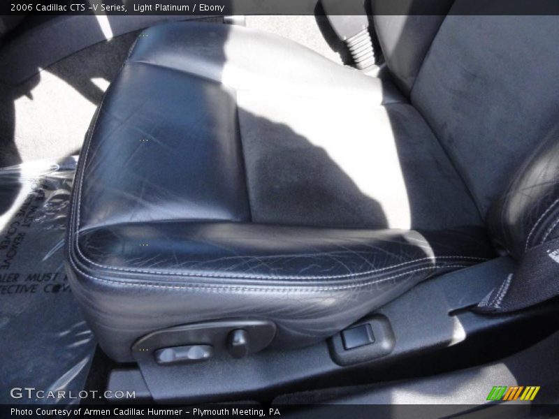 Light Platinum / Ebony 2006 Cadillac CTS -V Series