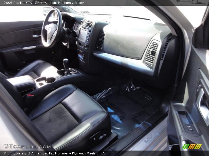 Light Platinum / Ebony 2006 Cadillac CTS -V Series