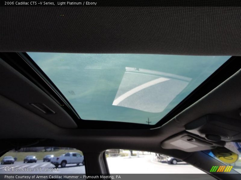 Light Platinum / Ebony 2006 Cadillac CTS -V Series