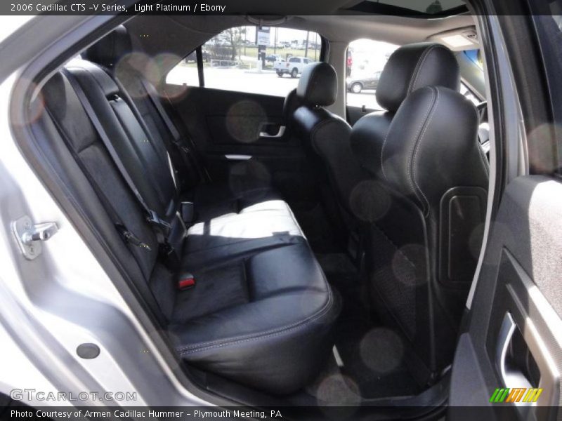  2006 CTS -V Series Ebony Interior