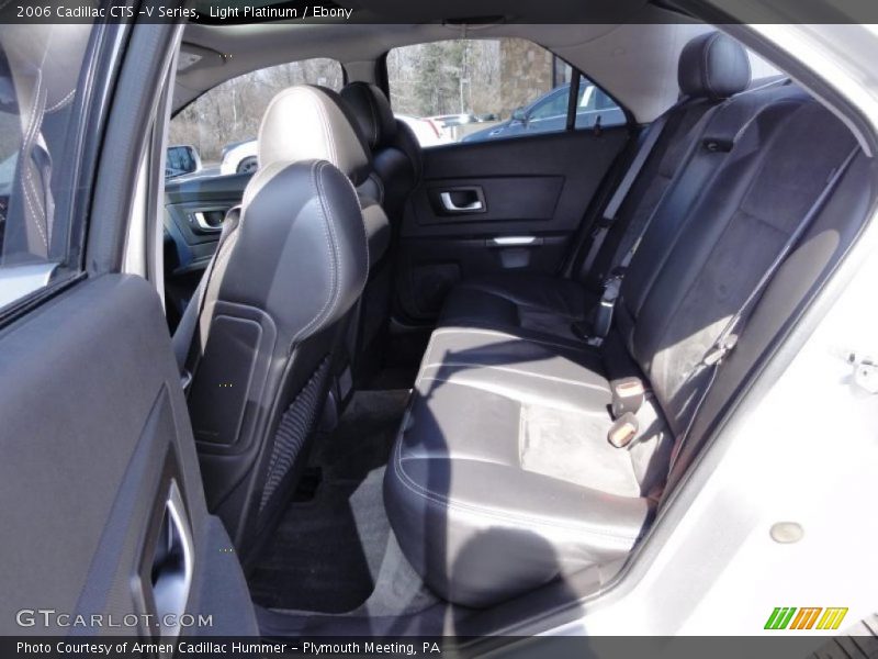  2006 CTS -V Series Ebony Interior