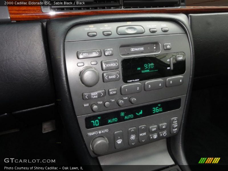 Controls of 2000 Eldorado ESC