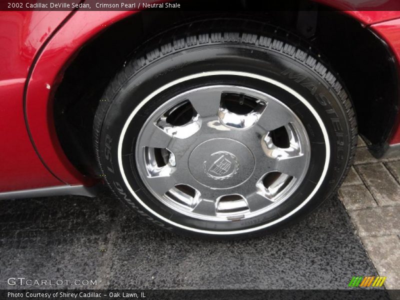Crimson Pearl / Neutral Shale 2002 Cadillac DeVille Sedan