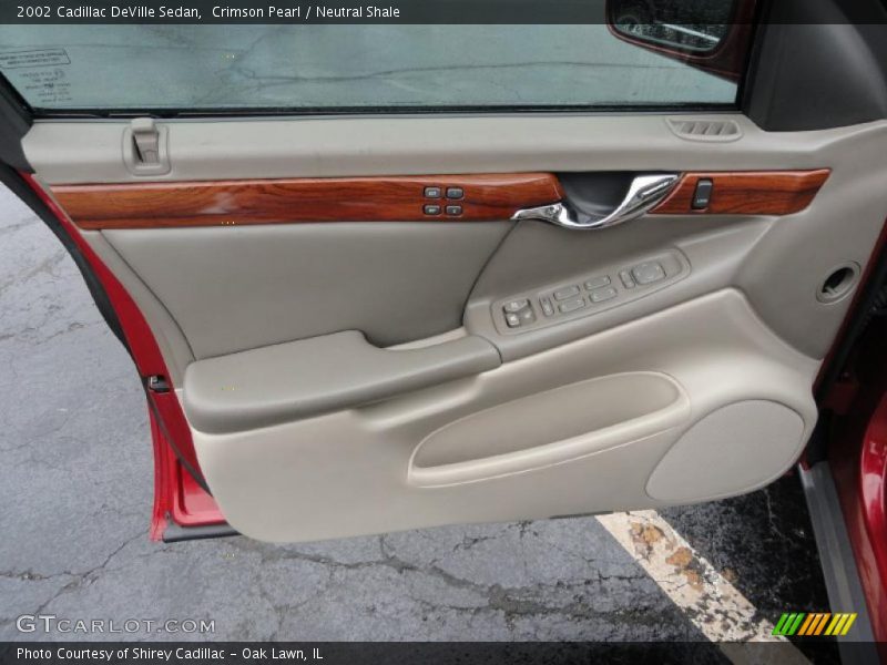 Crimson Pearl / Neutral Shale 2002 Cadillac DeVille Sedan