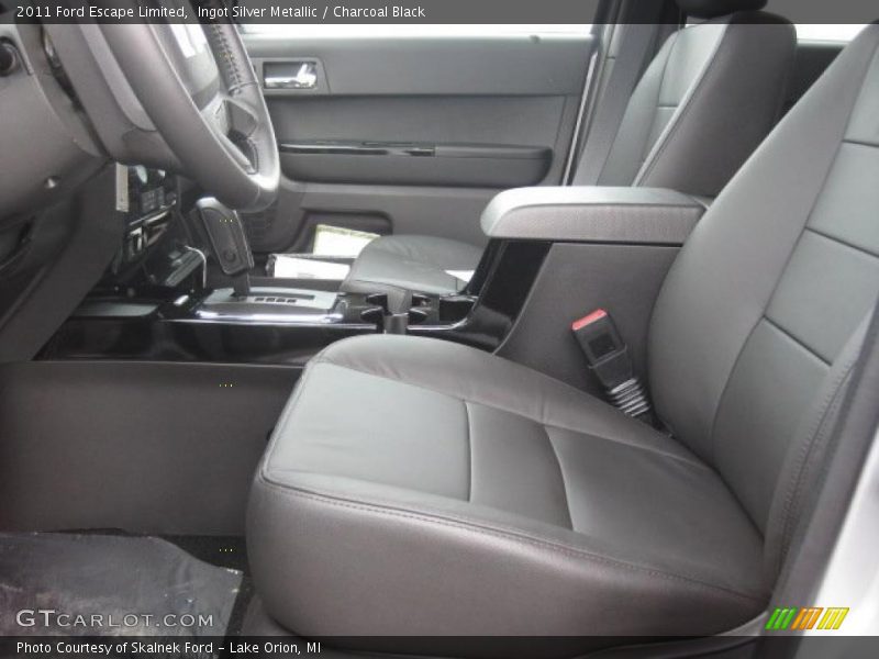  2011 Escape Limited Charcoal Black Interior