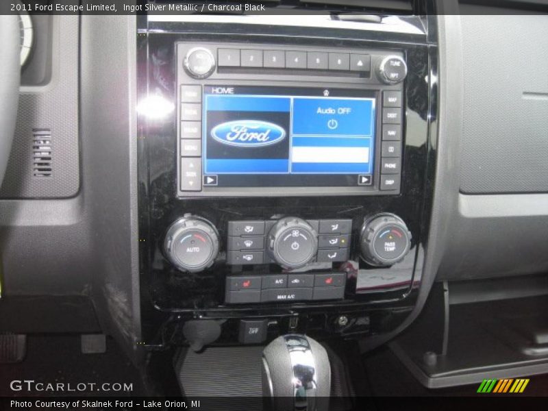 Controls of 2011 Escape Limited