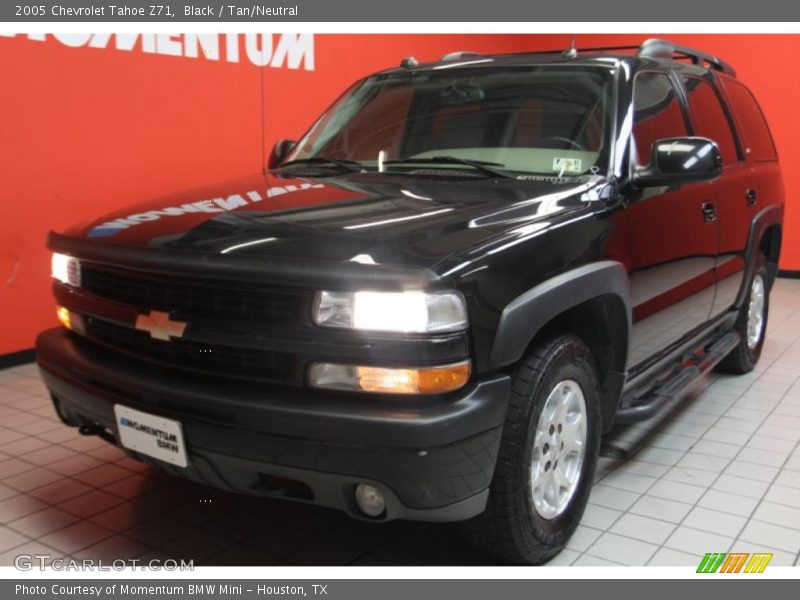 Black / Tan/Neutral 2005 Chevrolet Tahoe Z71