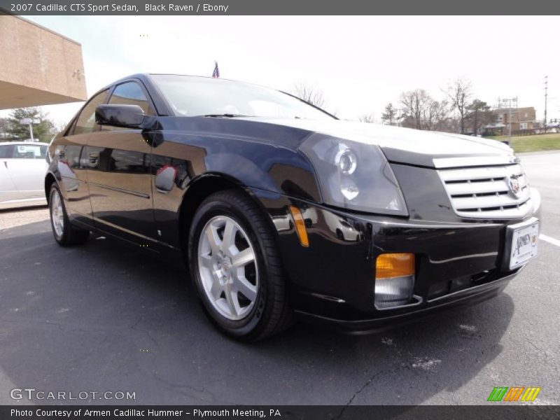 Black Raven / Ebony 2007 Cadillac CTS Sport Sedan