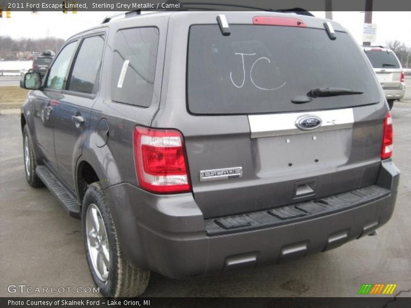Sterling Grey Metallic / Camel 2011 Ford Escape Limited