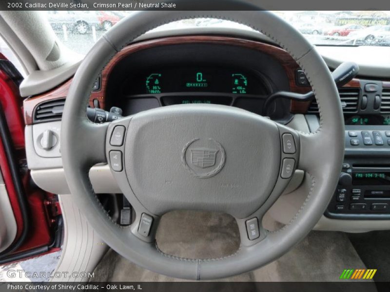 Crimson Pearl / Neutral Shale 2002 Cadillac DeVille Sedan