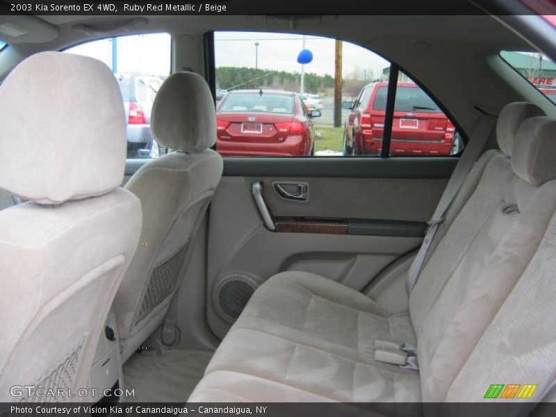  2003 Sorento EX 4WD Beige Interior