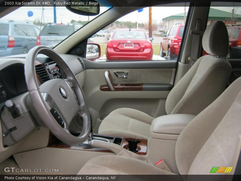  2003 Sorento EX 4WD Beige Interior