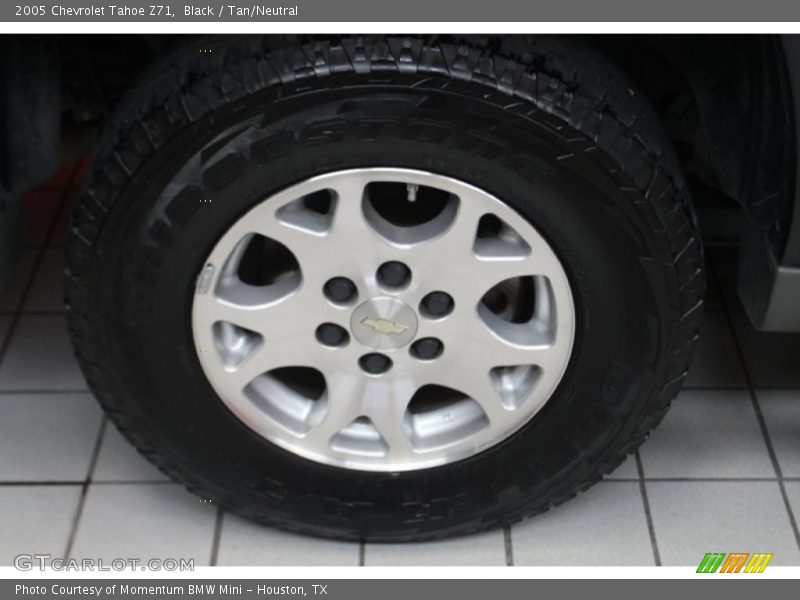 Black / Tan/Neutral 2005 Chevrolet Tahoe Z71