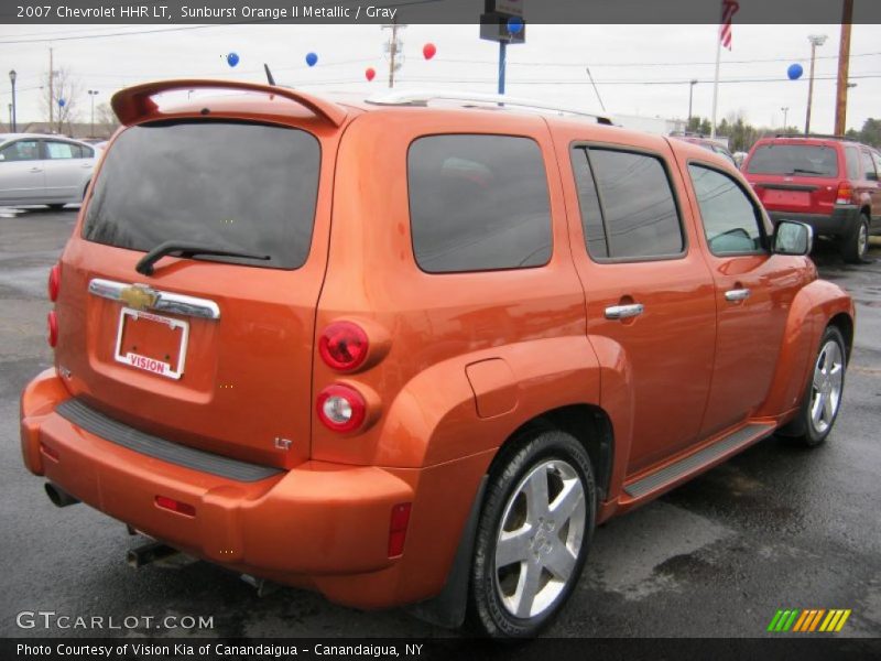 Sunburst Orange II Metallic / Gray 2007 Chevrolet HHR LT