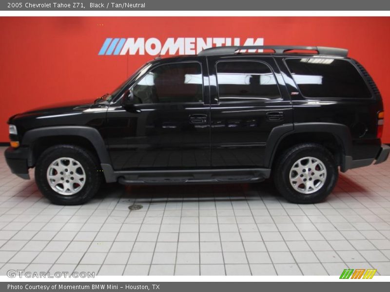 Black / Tan/Neutral 2005 Chevrolet Tahoe Z71