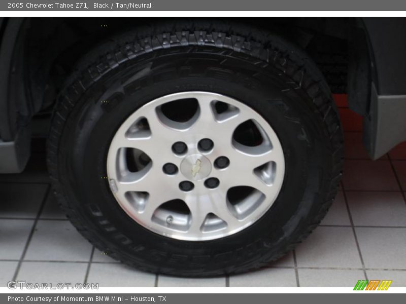 Black / Tan/Neutral 2005 Chevrolet Tahoe Z71
