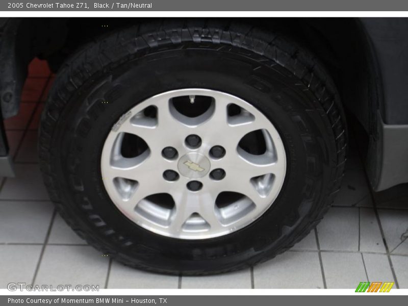 Black / Tan/Neutral 2005 Chevrolet Tahoe Z71