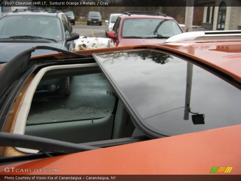 Sunburst Orange II Metallic / Gray 2007 Chevrolet HHR LT