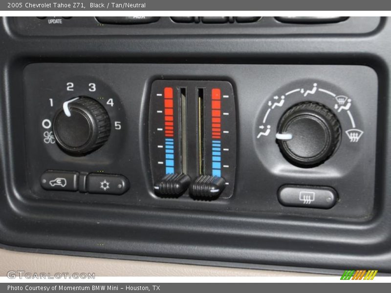 Black / Tan/Neutral 2005 Chevrolet Tahoe Z71