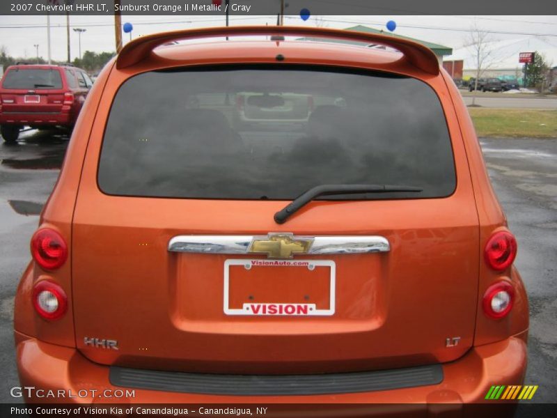 Sunburst Orange II Metallic / Gray 2007 Chevrolet HHR LT