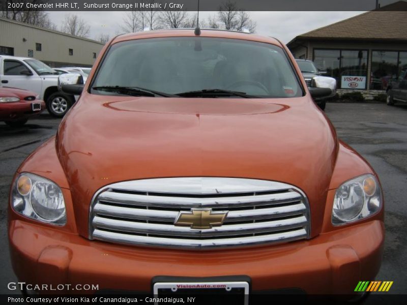 Sunburst Orange II Metallic / Gray 2007 Chevrolet HHR LT