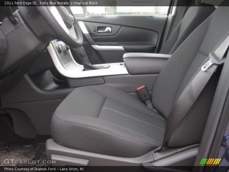 Kona Blue Metallic / Charcoal Black 2011 Ford Edge SE
