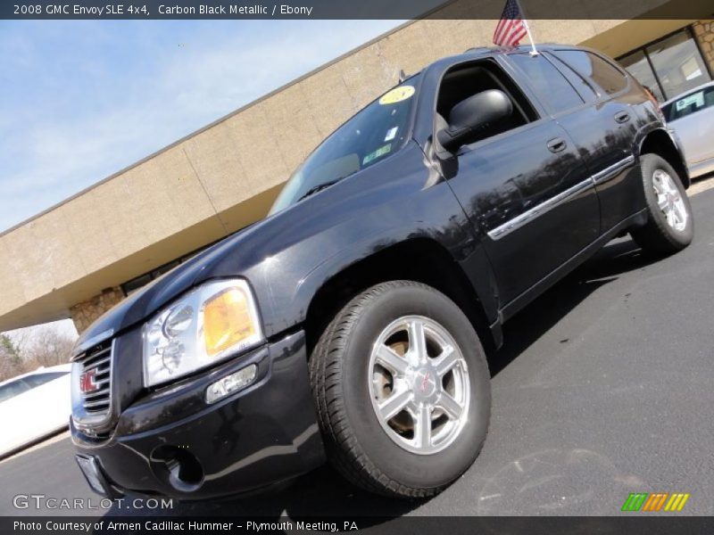 Carbon Black Metallic / Ebony 2008 GMC Envoy SLE 4x4