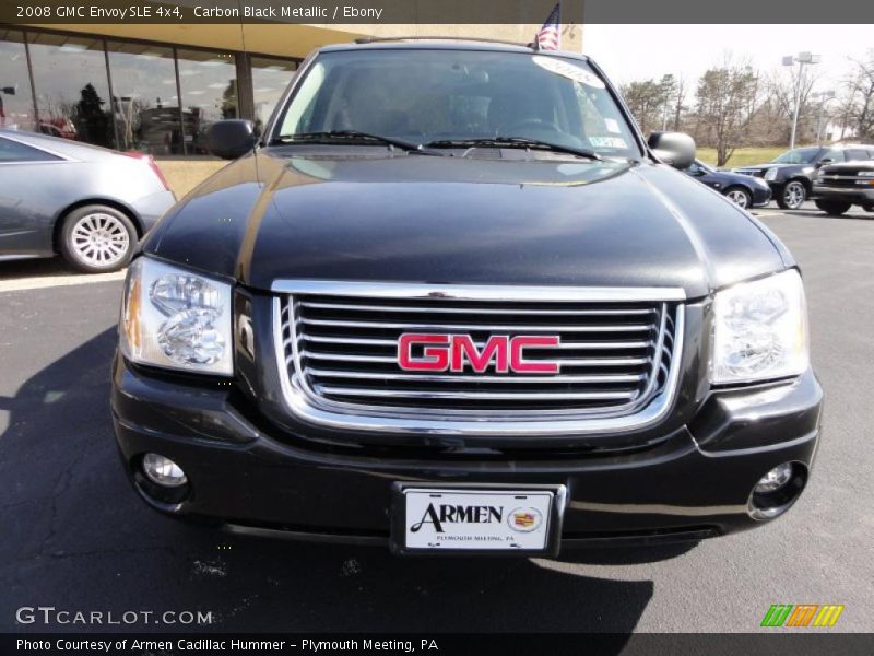 Carbon Black Metallic / Ebony 2008 GMC Envoy SLE 4x4