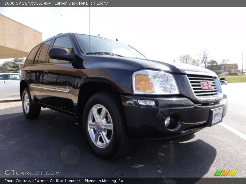 Carbon Black Metallic / Ebony 2008 GMC Envoy SLE 4x4