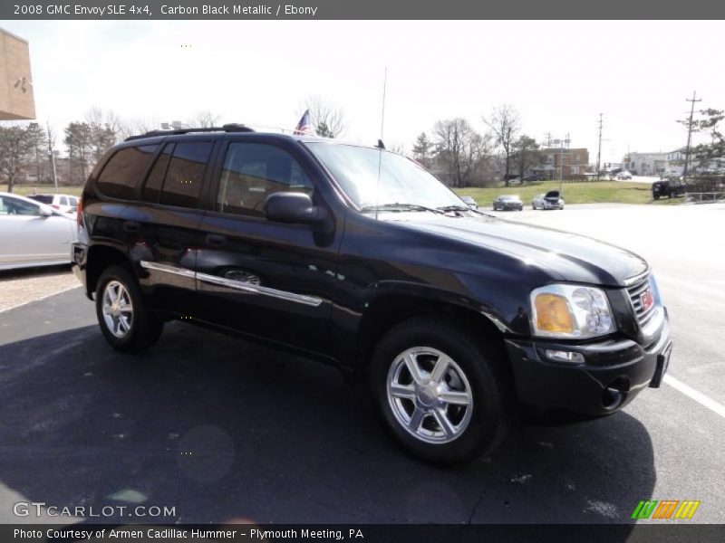 Carbon Black Metallic / Ebony 2008 GMC Envoy SLE 4x4