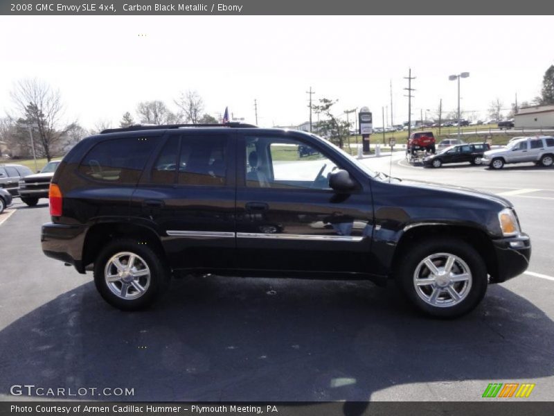 Carbon Black Metallic / Ebony 2008 GMC Envoy SLE 4x4