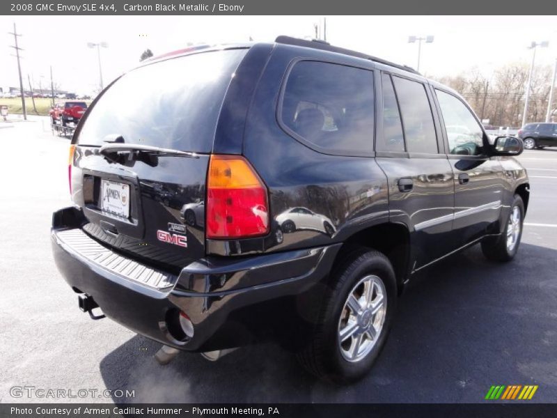 Carbon Black Metallic / Ebony 2008 GMC Envoy SLE 4x4