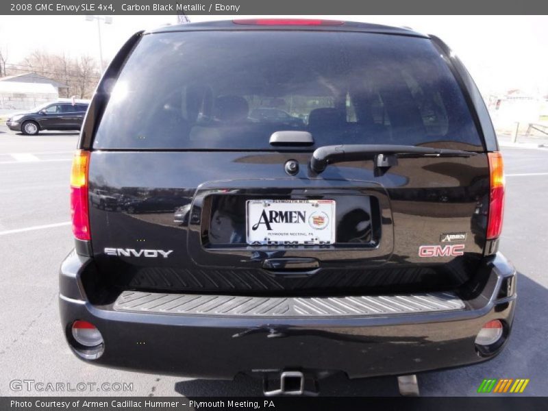 Carbon Black Metallic / Ebony 2008 GMC Envoy SLE 4x4