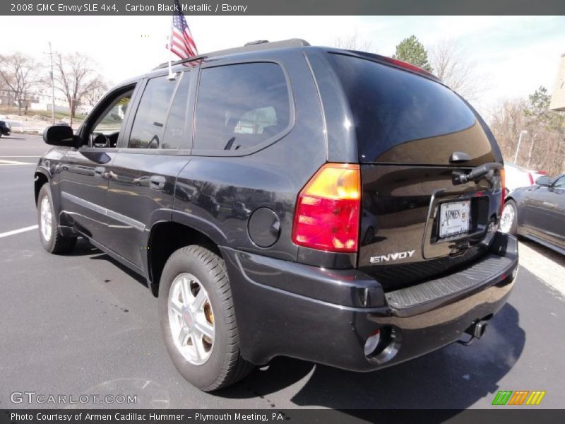Carbon Black Metallic / Ebony 2008 GMC Envoy SLE 4x4