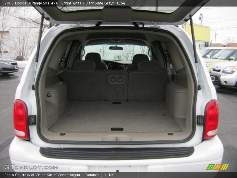 Bright White / Dark Slate Gray/Taupe 2003 Dodge Durango SXT 4x4