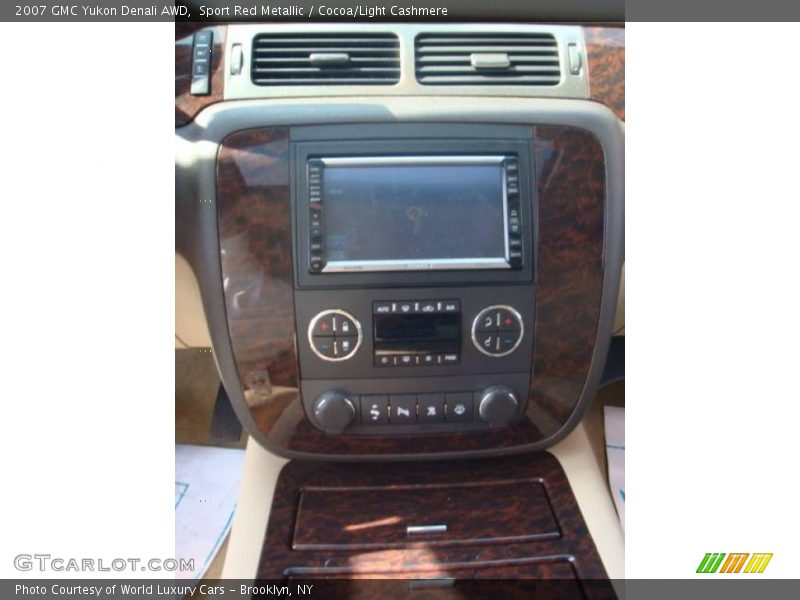 Sport Red Metallic / Cocoa/Light Cashmere 2007 GMC Yukon Denali AWD