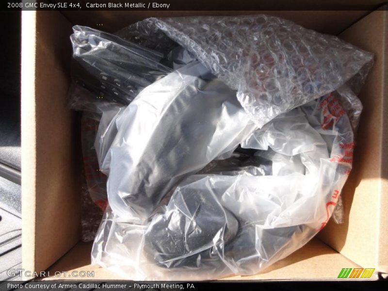 Carbon Black Metallic / Ebony 2008 GMC Envoy SLE 4x4
