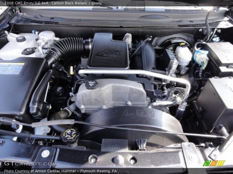 Carbon Black Metallic / Ebony 2008 GMC Envoy SLE 4x4
