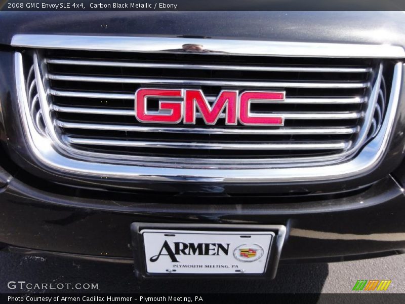 Carbon Black Metallic / Ebony 2008 GMC Envoy SLE 4x4