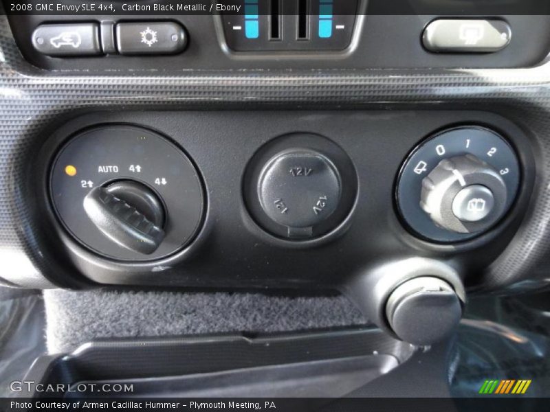 Carbon Black Metallic / Ebony 2008 GMC Envoy SLE 4x4