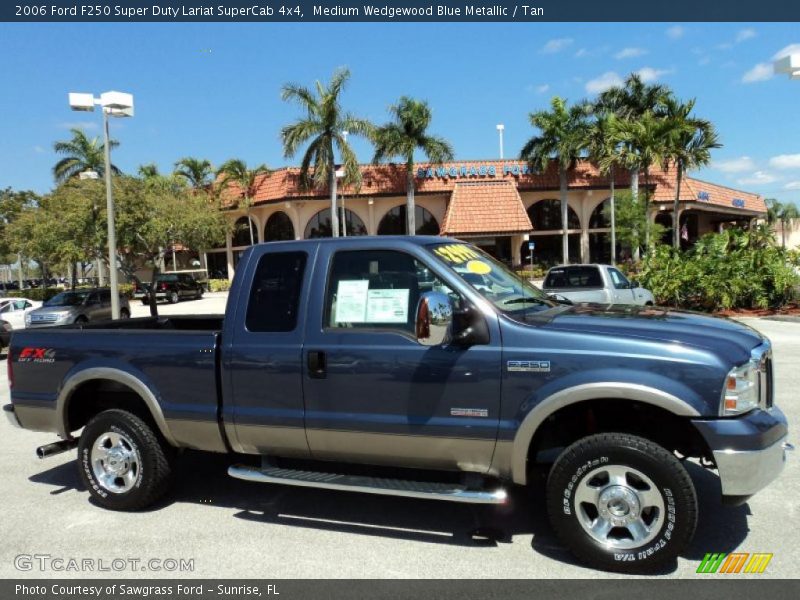  2006 F250 Super Duty Lariat SuperCab 4x4 Medium Wedgewood Blue Metallic