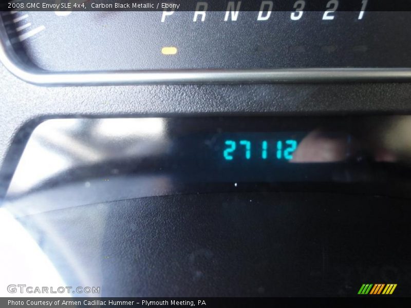 Carbon Black Metallic / Ebony 2008 GMC Envoy SLE 4x4
