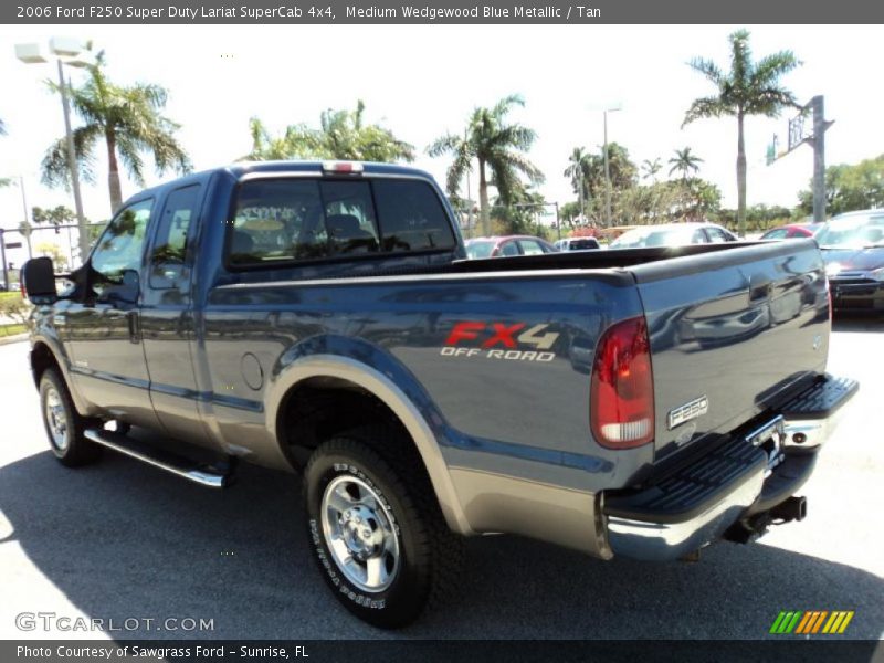  2006 F250 Super Duty Lariat SuperCab 4x4 Medium Wedgewood Blue Metallic