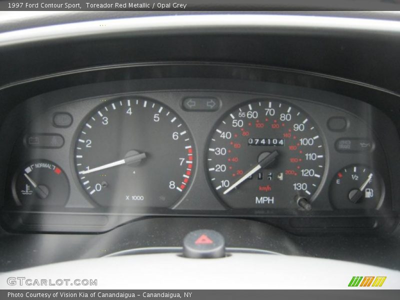  1997 Contour Sport Sport Gauges