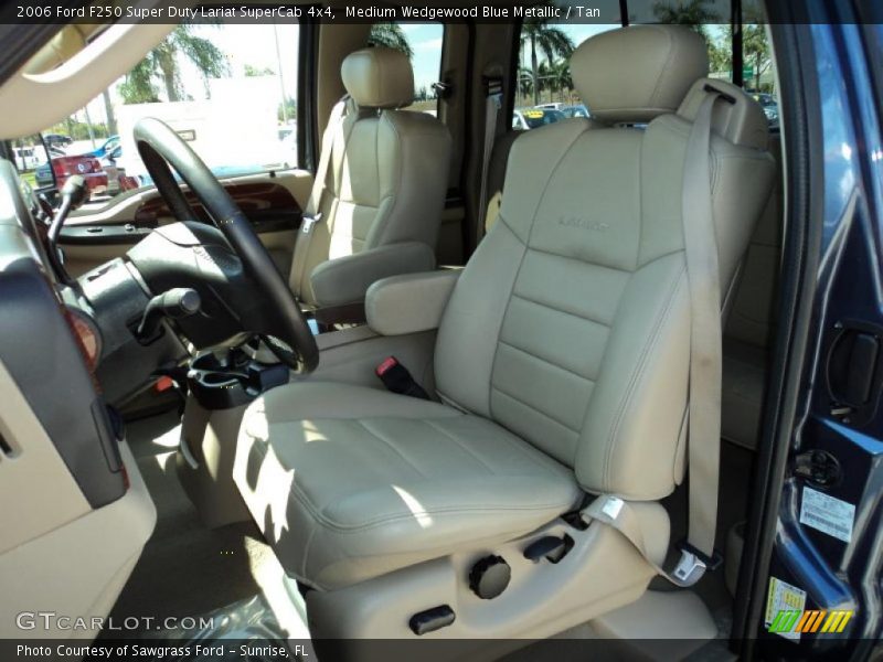  2006 F250 Super Duty Lariat SuperCab 4x4 Tan Interior