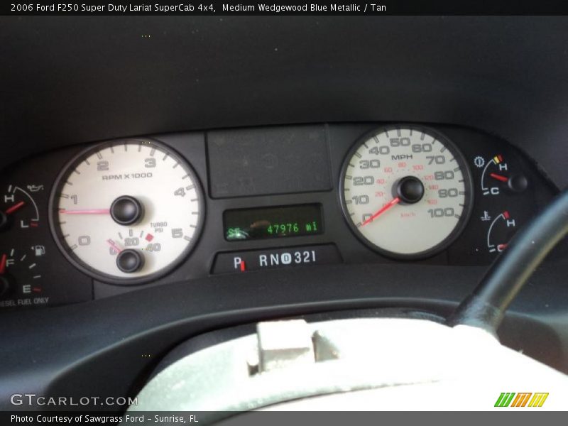  2006 F250 Super Duty Lariat SuperCab 4x4 Lariat SuperCab 4x4 Gauges